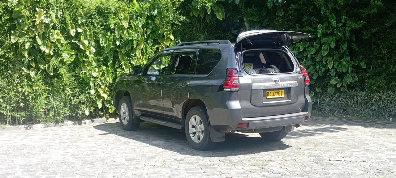 Toyota Land Cruiser Prado for hire in Rwanda